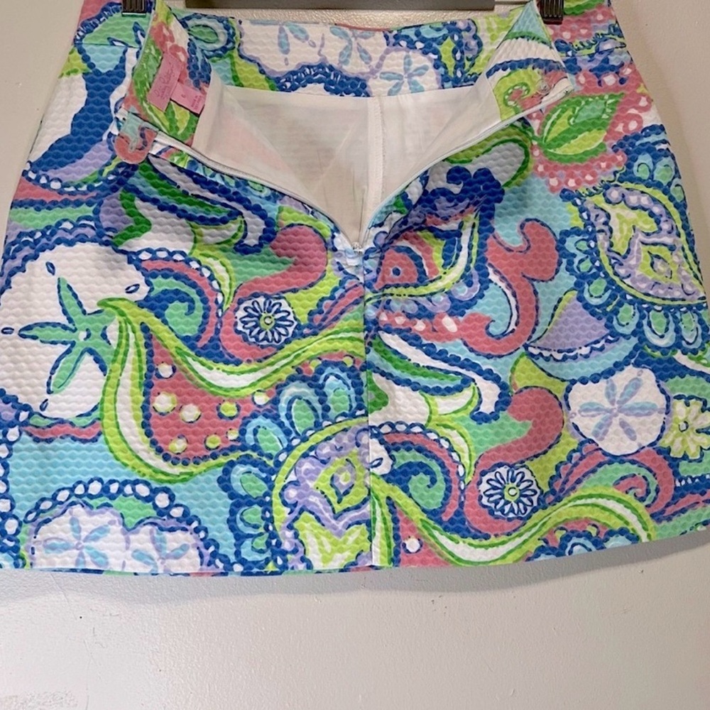 Lilly Pulitzer Marigold Skort Conch Republic Size 14 Brand New w/ Tags - Picture 14 of 16